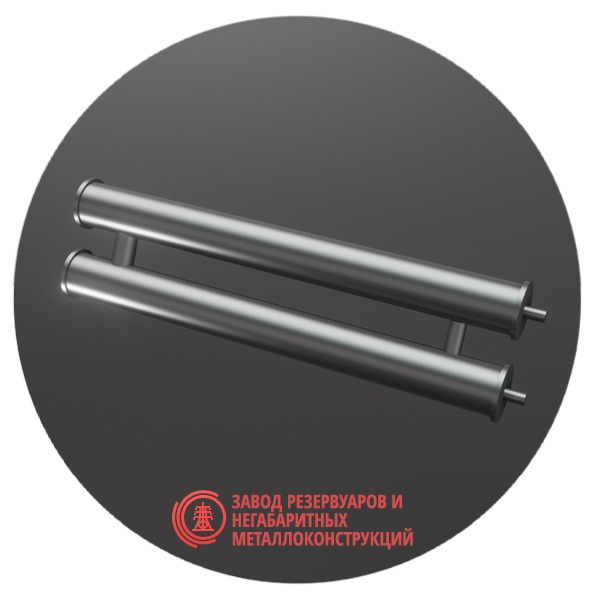 Регистры отопления двухрядные РСП-2x114x4.0-12000 мм