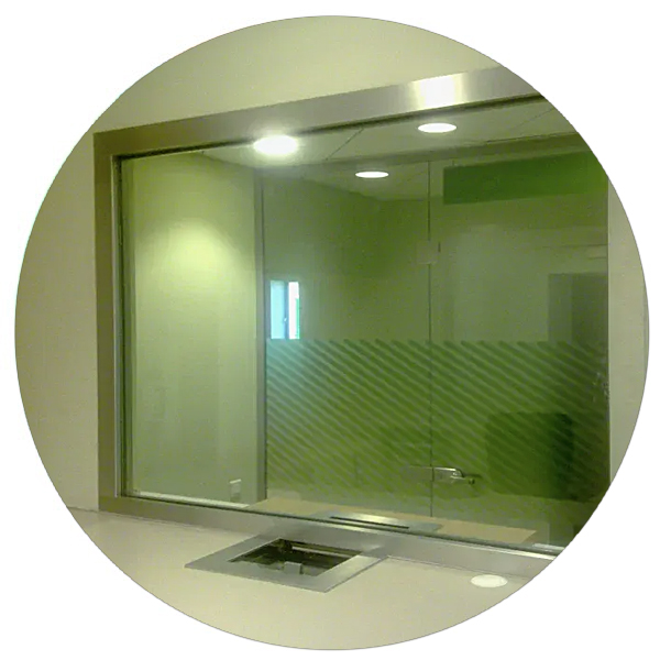 Пулестойкое окно Бр3 ГОСТ Р 51112-97