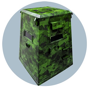 Бронеколпак четырехгранный Бр4